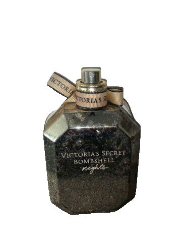 VICTORIA'S SECRET NWOB Bombshell Nights 3.4oz 100%  Full Edp Rough Bottle